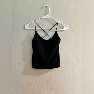 American Eagle Outfitters Black Tank Top